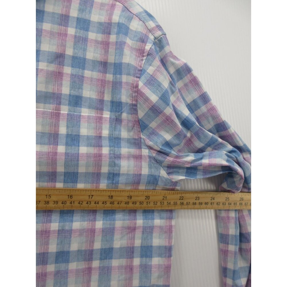 Johnnie O Shirt Medium Performance Button Down Su… - image 5